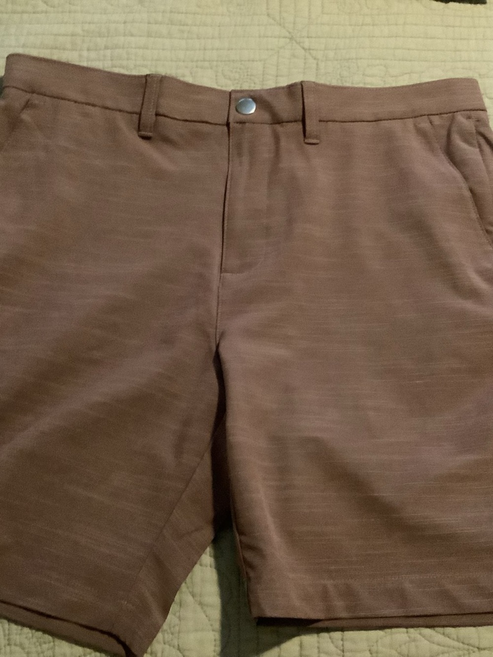 Apt. 9 Men's Tan Flat-Front Shorts